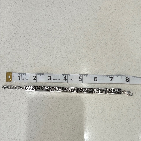 Brighton Silver Patterned Bracelet - Picture 2 of 7